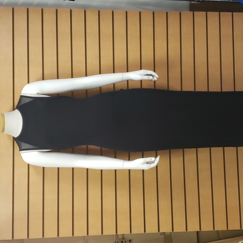 Nasty Gal Black Maxi Dress Size L NWT Eveningwear